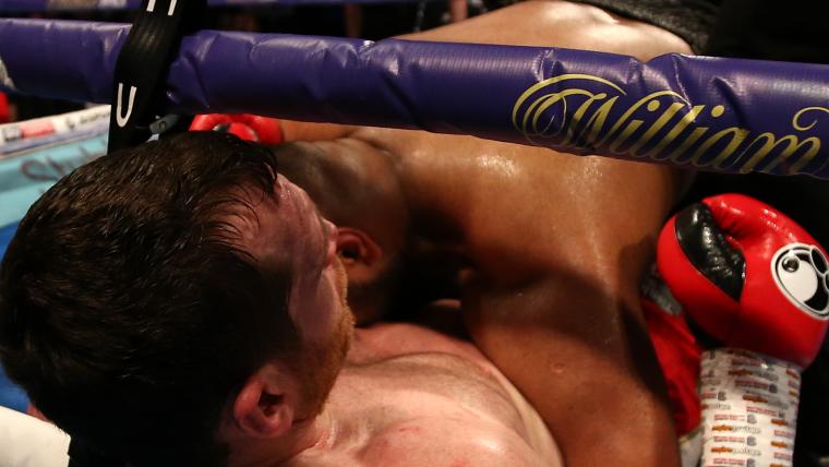 British boxer Kash Ali disqualified after biting David Price on the stomach image