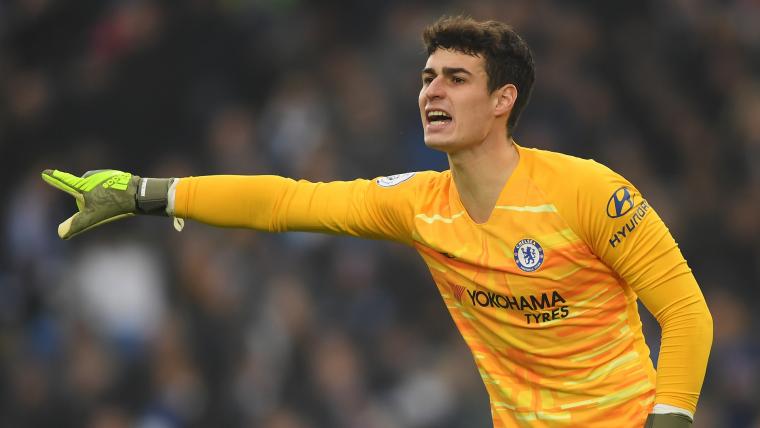 Lampard: Kepa must show 'mettle' image