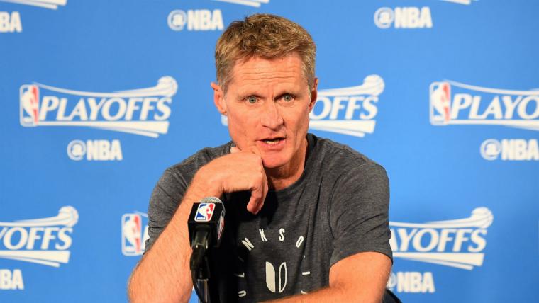 Report: Health could force Steve Kerr to miss rest of Warriors-Blazers series image