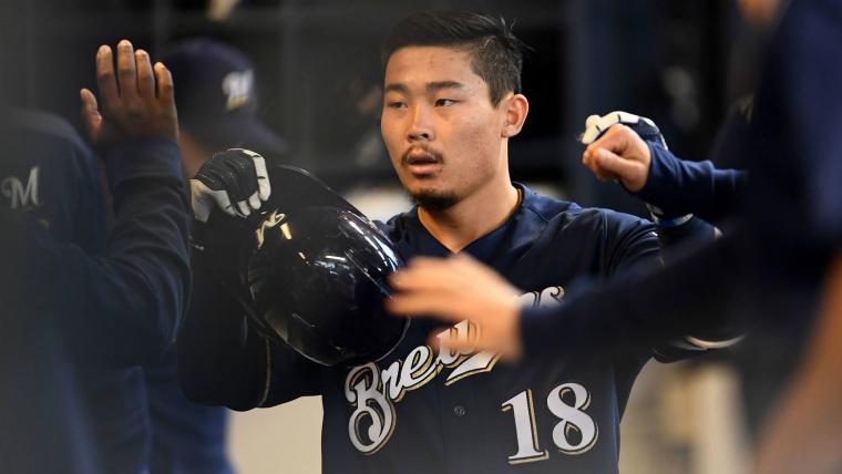 Keston Hiura has the poise Brewers need for playoff push image