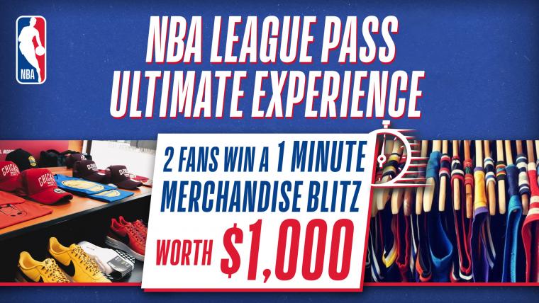 Enter now to win a $1,000 Merchandise Blitz image