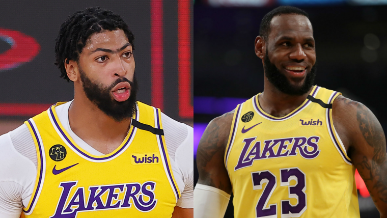 Anthony Davis takes funny jab at LeBron James that leads to him saying 'f— you' image