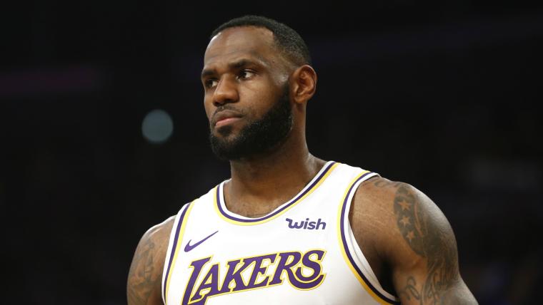 LeBron James makes NBA history image