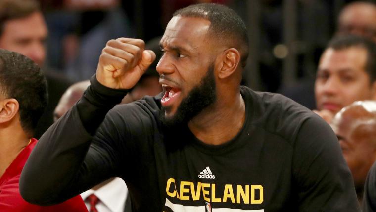 LeBron James and a bunch of other NBA stars decided to take Wednesday off image