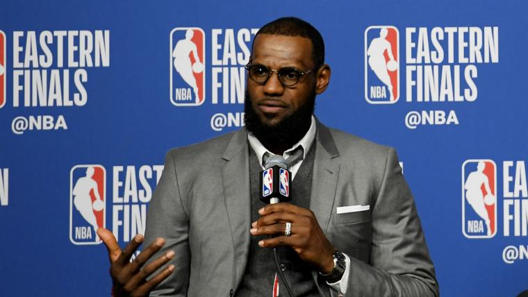 LeBron James has 'zero level of concern' after Celtics' big win over Cavaliers in Game 1 image