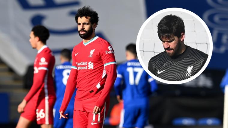 Another Alisson error at Leicester! What's happened to Liverpool? image