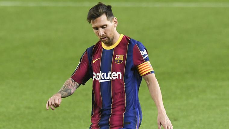 'Messi will leave Barca if he doesn't take pay cut' image