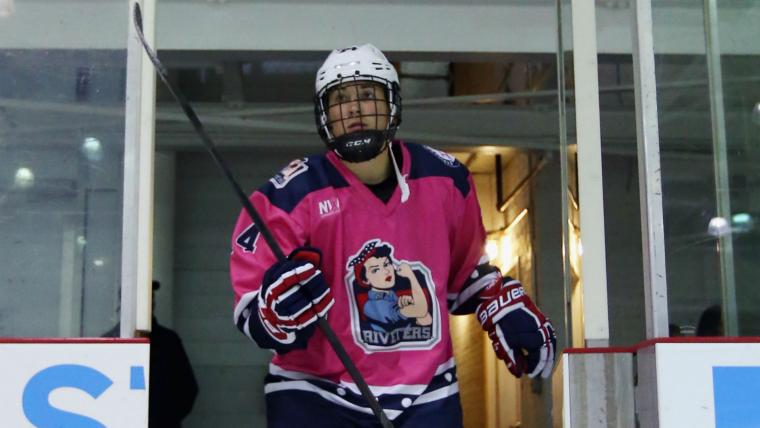 Inside the NWHL: Madison Packer and the masked physical toll of women's hockey image