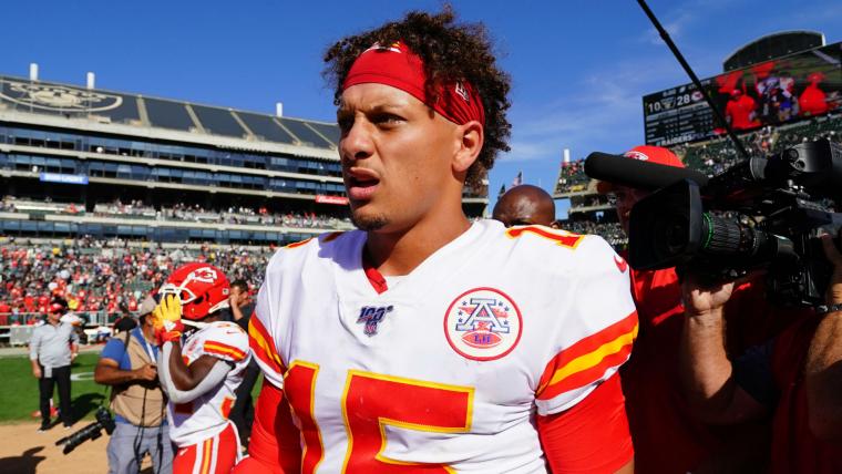 Mahomes returns to practice image