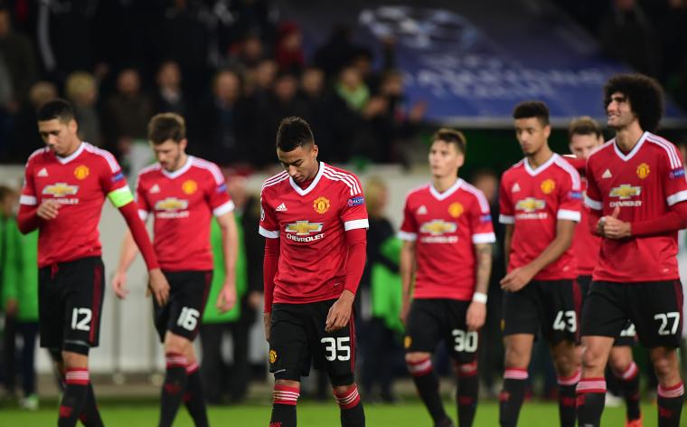 Manchester United knocked out of the Champions League image