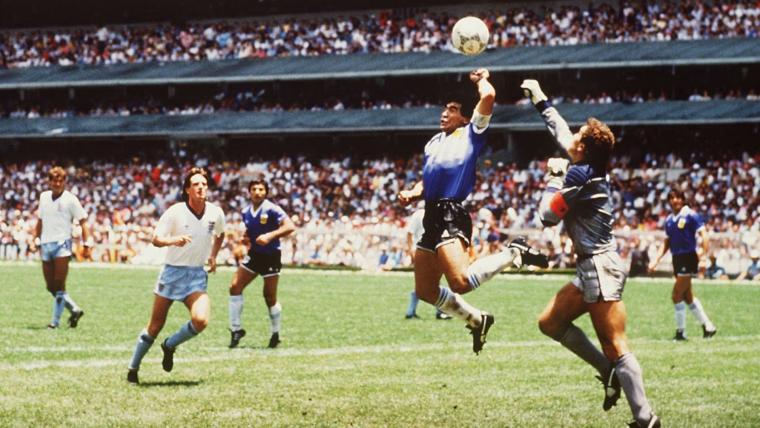 Maradona: VAR wouldn't have stopped Hand of God image