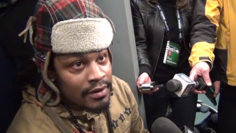 Marshawn Lynch interview image