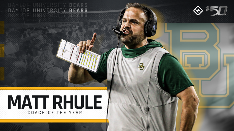 Baylor's Matt Rhule is Sporting News' 2019 Coach of the Year image