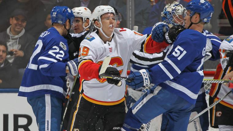 Maple Leafs react to Matthew Tkachuk spear: 'It's child's play' image