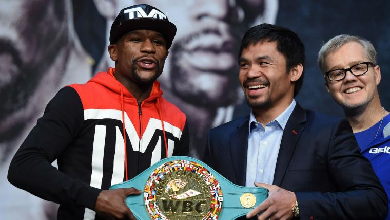 Mayweather vs Pacquiao pay-per-view is acting up and customers are losing it image