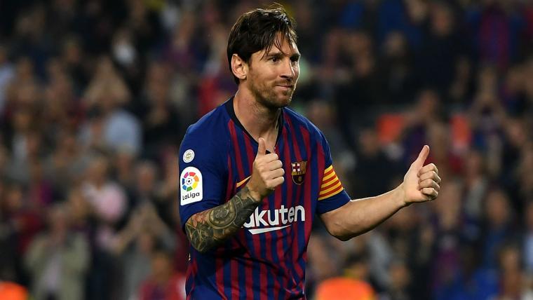 Messi back in Barca squad for Betis image