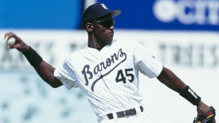 Michael Jordan's baseball sabbatical image