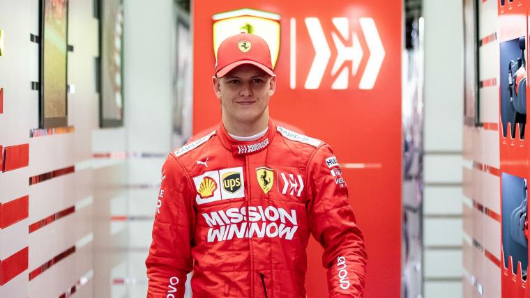 Schumacher shines on F1 debut image