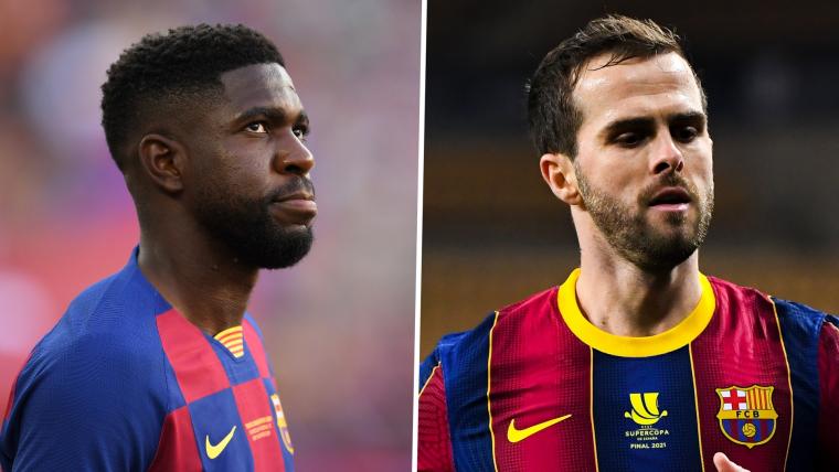 Barcelona offer to release Pjanic and Umtiti image