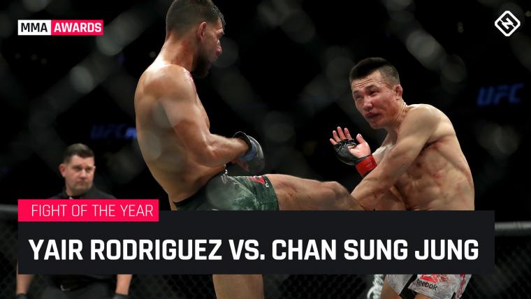 Sporting News 2018 Fight of the Year (MMA): Yair Rodriguez vs. Chan Sung Jung image