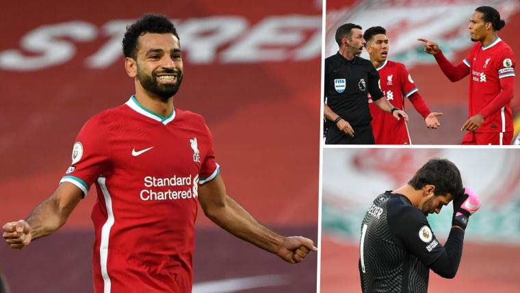 Football is back! Salah stars in explosive encounter at Anfield image