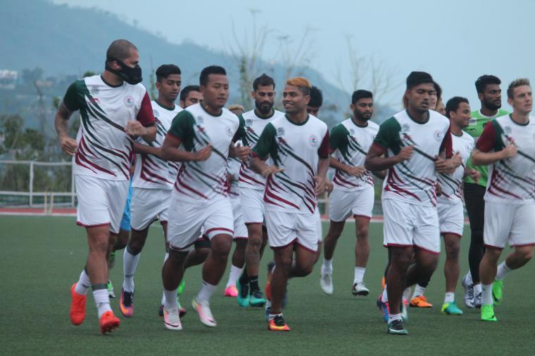 Mohun Bagan start training in Aizawl image