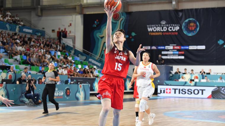 【FIBA女子W杯】日本、中国相手に81-87で破れ準々決勝進出ならず image