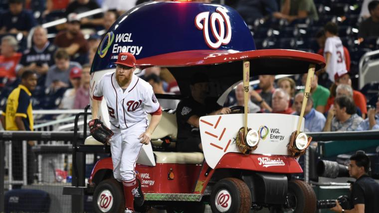 Nationals' bullpen cart tryout opens door another crack for old-school novelty image