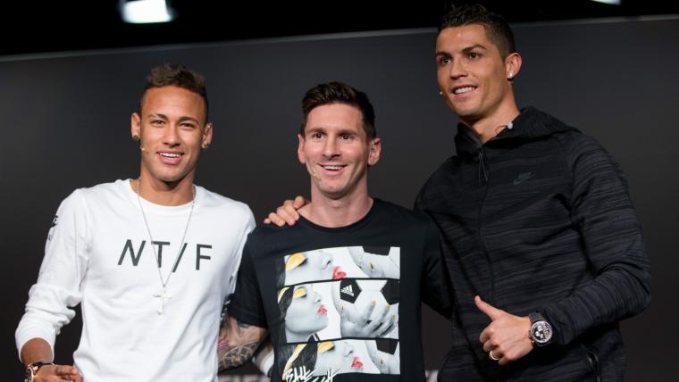 Neymar inspired by 'monster' Ronaldo and 'idol' Messi image