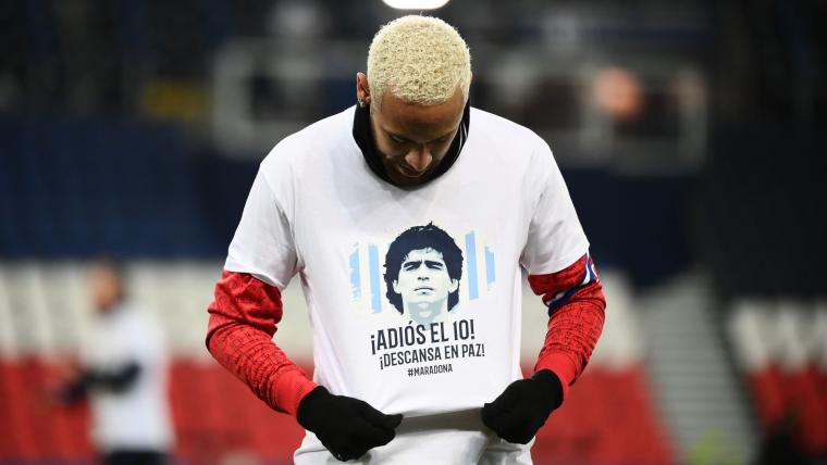 Neymar: I'll never forget Maradona's gesture image