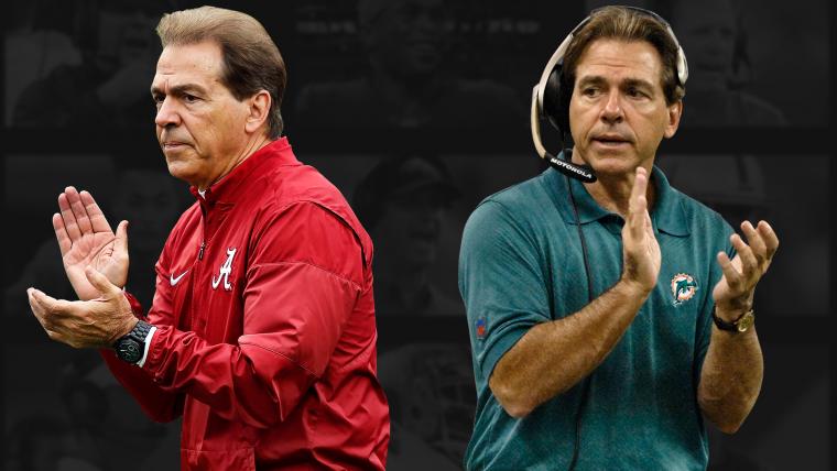 NFL failure to NFL factory: How Nick Saban created football's best assembly line image