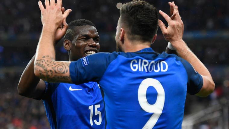 Giroud fit & Pogba 'very likely' to start for France image