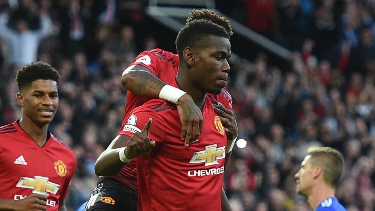 Paul Pogba casts aside Jose Mourinho rift rumours to lead Manchester United to victory image