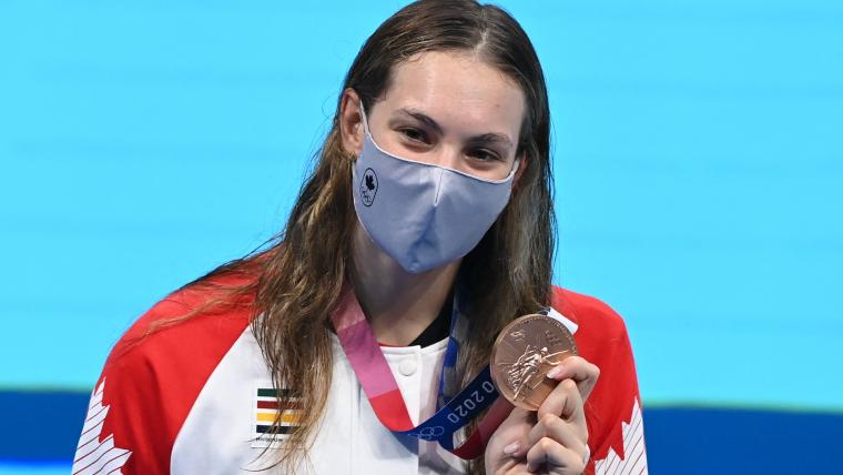 Penny Oleksiak becomes Canada's most decorated Summer Olympian with bronze medal image