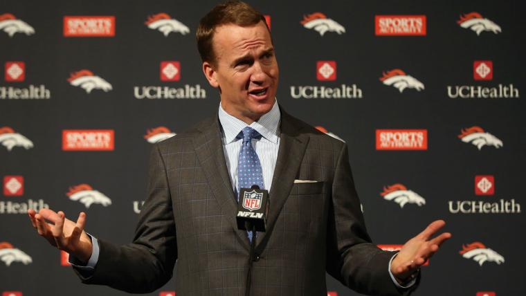 Peyton Manning says no to 'Monday Night Football' image