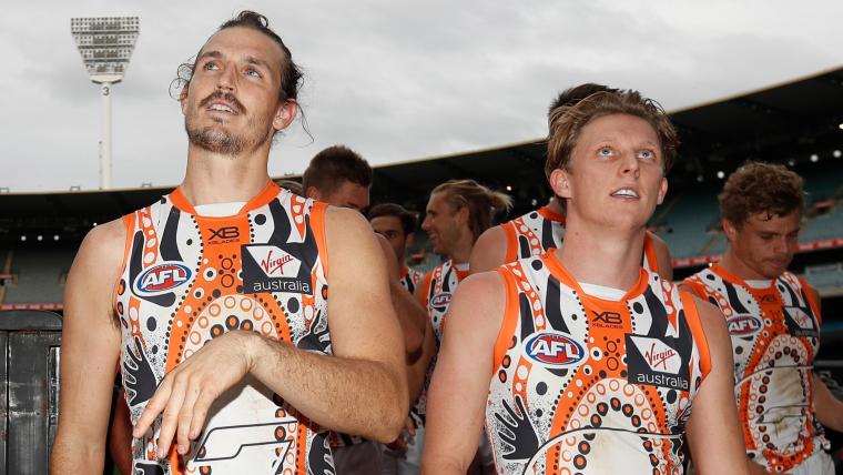 Giants stars Lachie Whitfield and Phil Davis set to play in Grand Final image