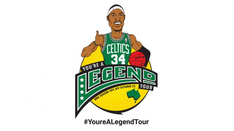 Re-live all the action from Paul Pierce's 'You're A Legend' sports tour in Australia image