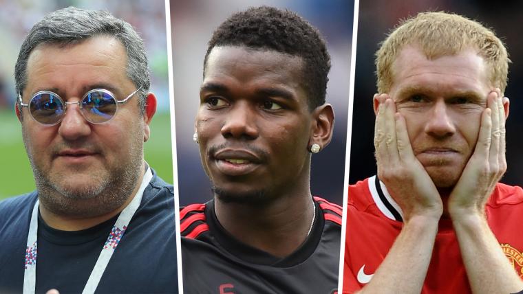 Raiola destroys Scholes as he talks up Pogba exit image