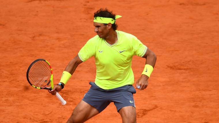 Nadal routs Federer for 12th final image