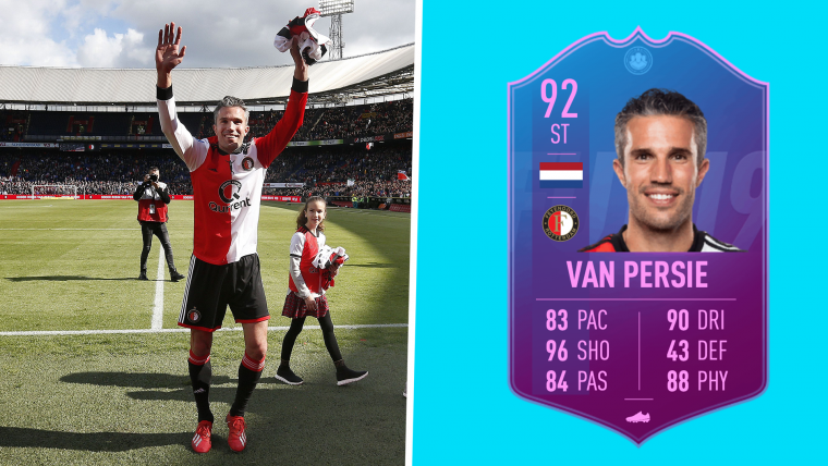 FIFA 19 End of an Era Robin van Persie SBC solutions image