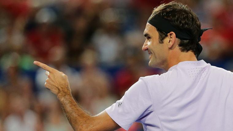 Roger Federer pranked by Jack Sock during Match For Africa image