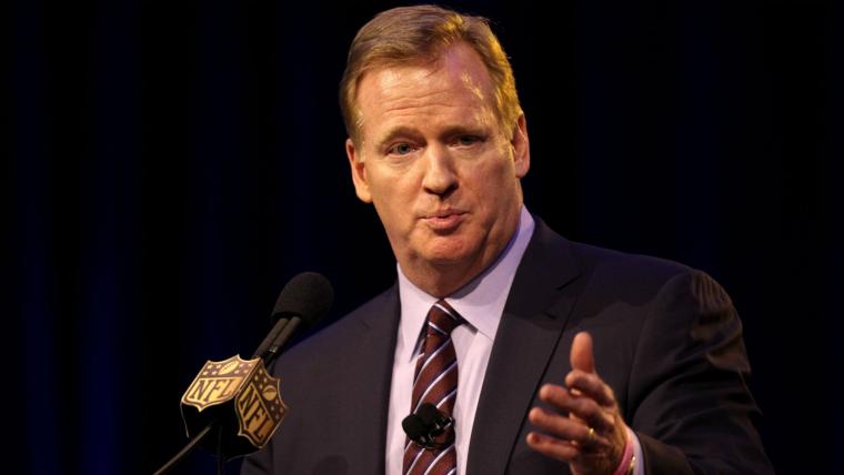 Roger Goodell: Donald Trump's comments about women 'makes my job harder at home' image