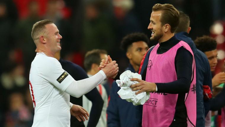 Kane targets Rooney's goals record image