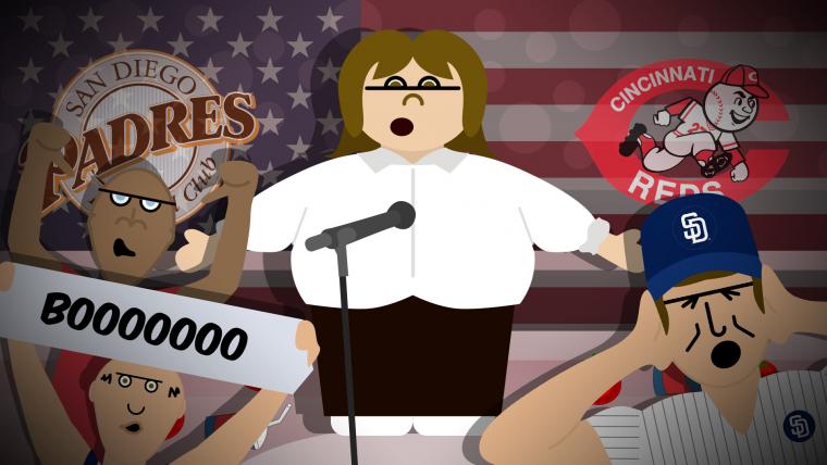 Roseanne Barr's national anthem: An oral history of the Barr-Bungled Banner image