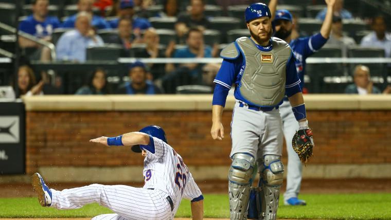 Blue Jays catcher Russell Martin plays shortstop for first time in MLB career image