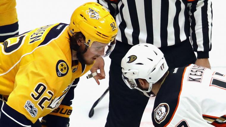 Predators' Ryan Johansen, Ducks' Ryan Kesler continue offseason war of words image