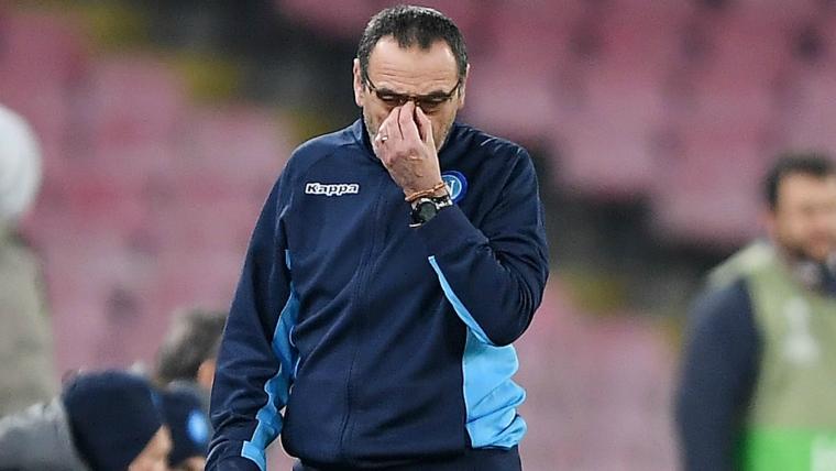 Sarri: Napoli played like 'buffoons' in first leg image