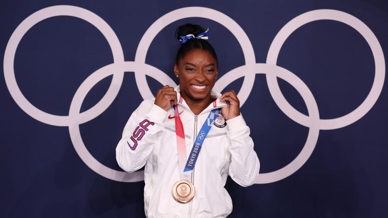 Simone Biles says she 'should have quit way before Tokyo' Olympics image