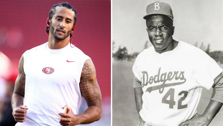 Colin Kaepernick is no Jackie Robinson — and shouldn't have to be image