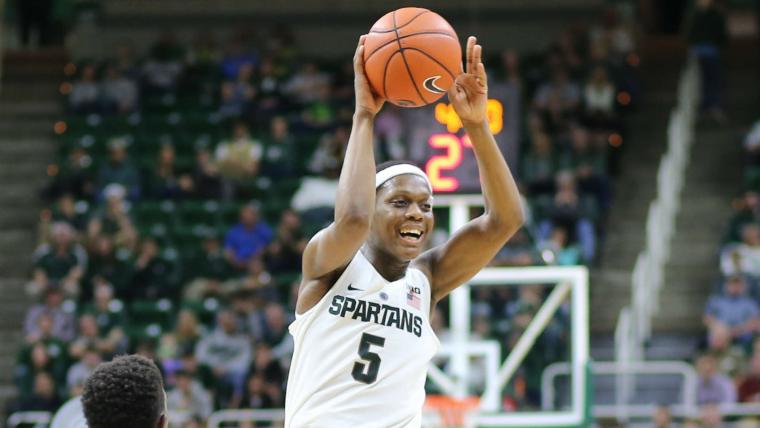 Michigan State survives upset bid with help from time-keeping error image